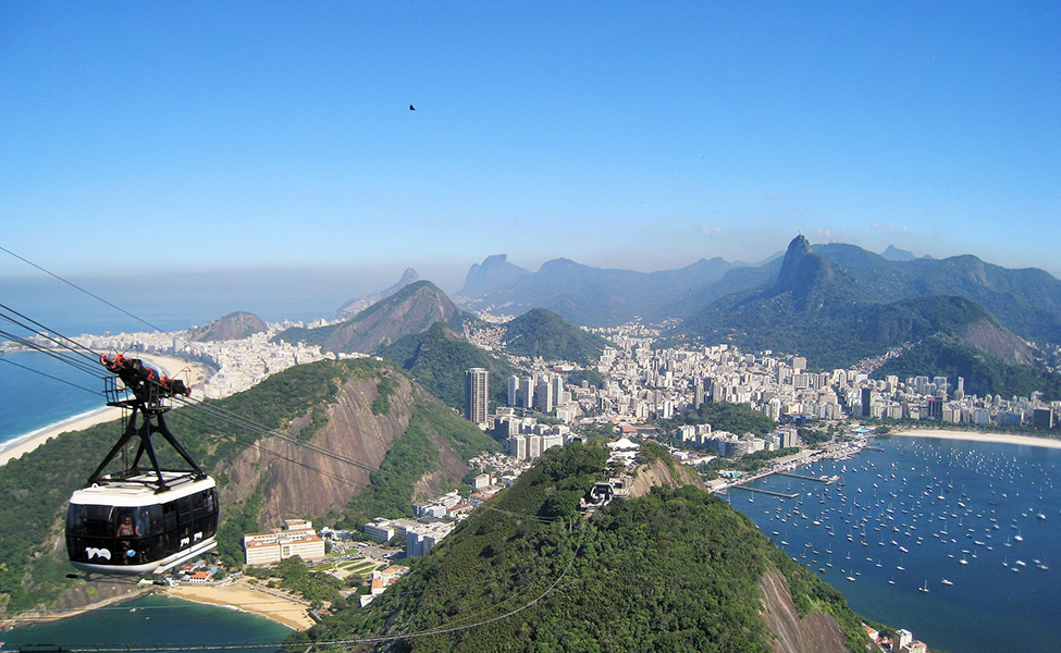 Cable car in Rio 