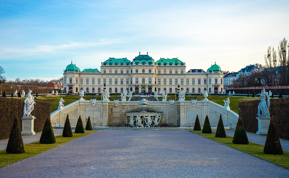 Belvedere Palace in Vienna