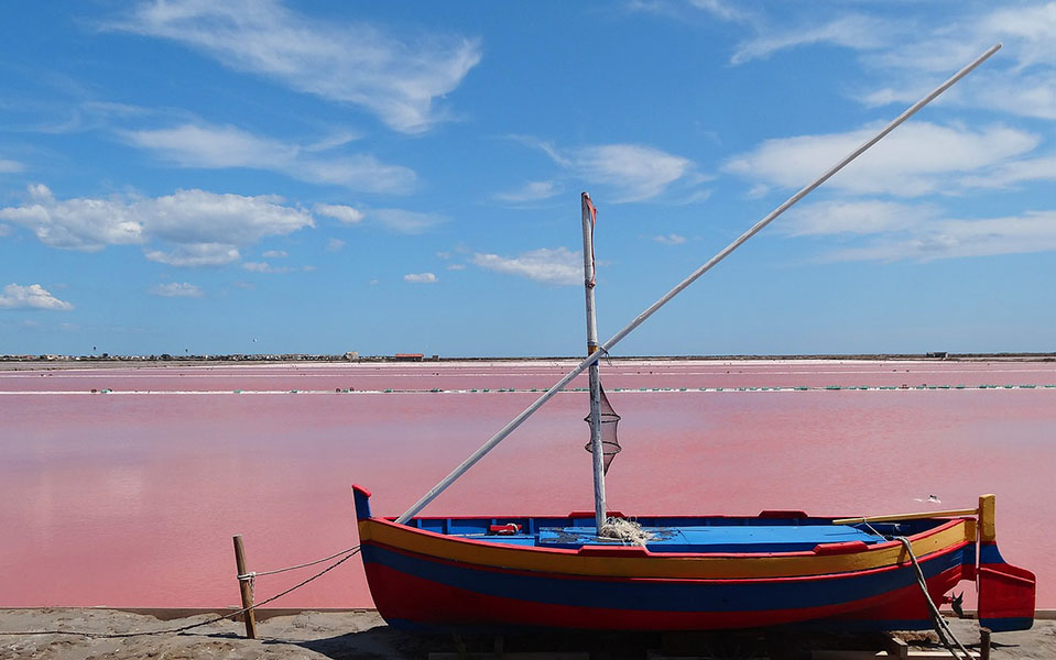 Pink beach