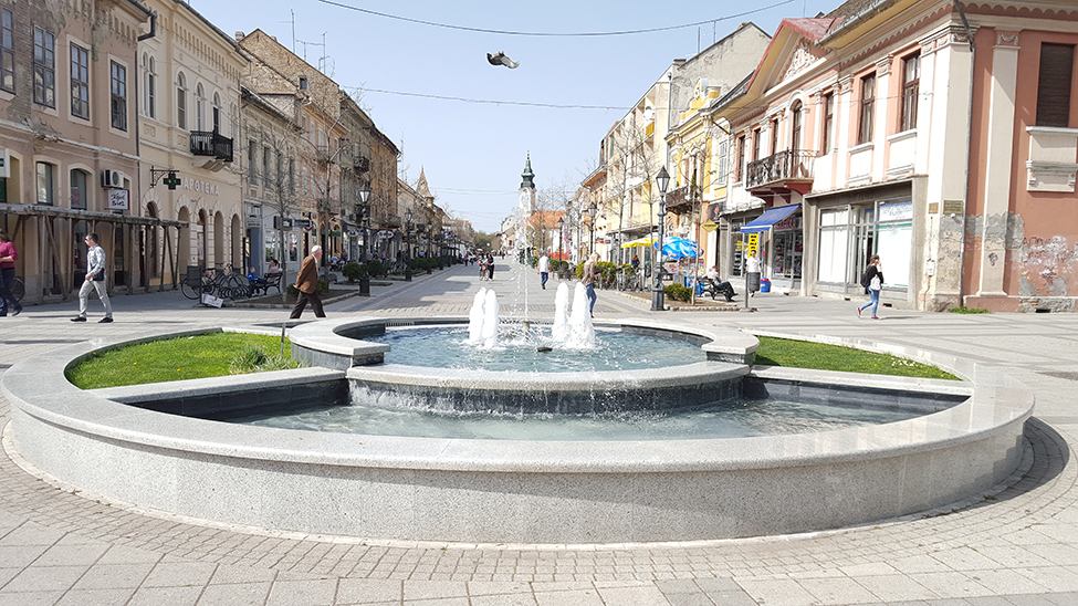 Fontana u centru Sombora