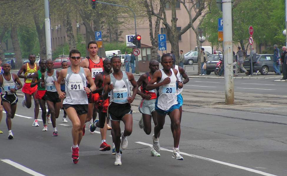 Trkači na Beogradskom maratonu