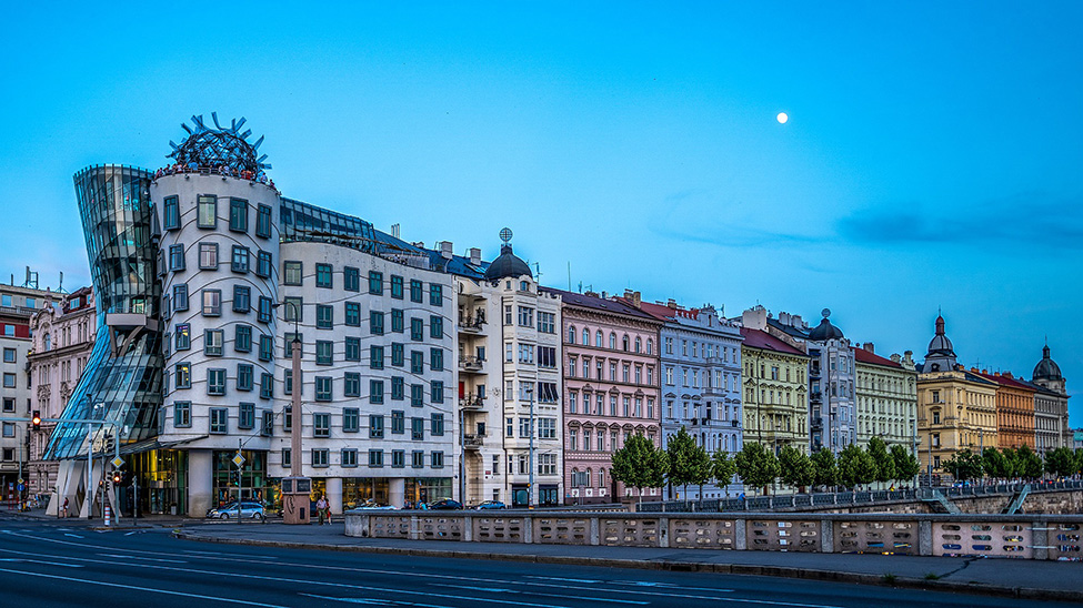 Prague streets and view