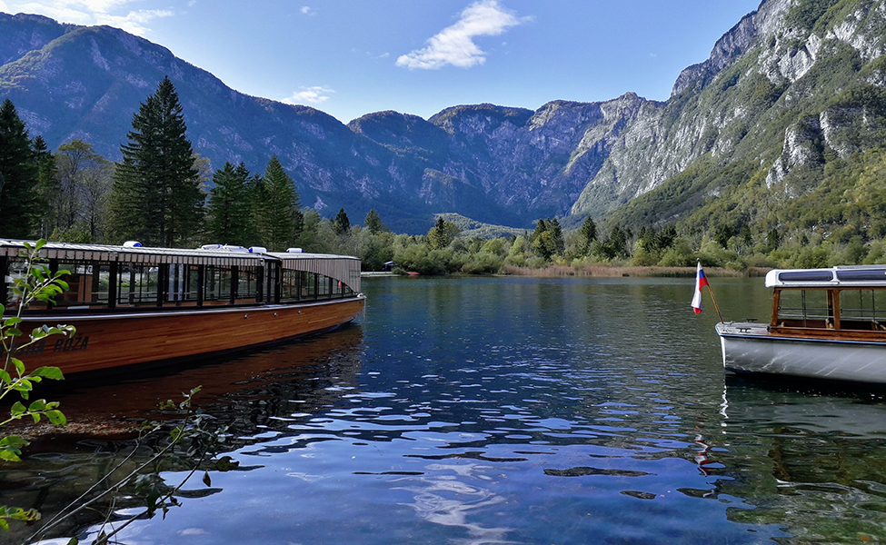 Bohinj Lake in Slovenia