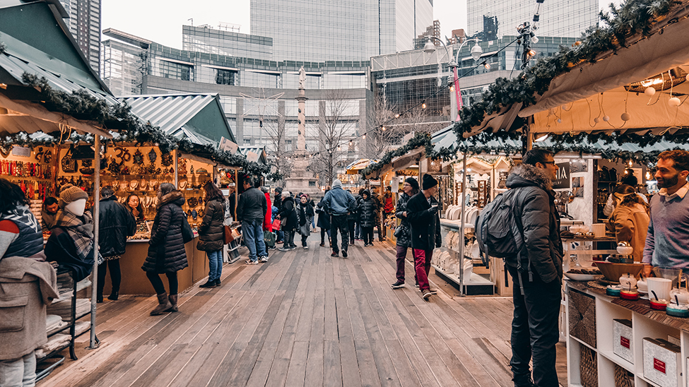 New York Christmas market