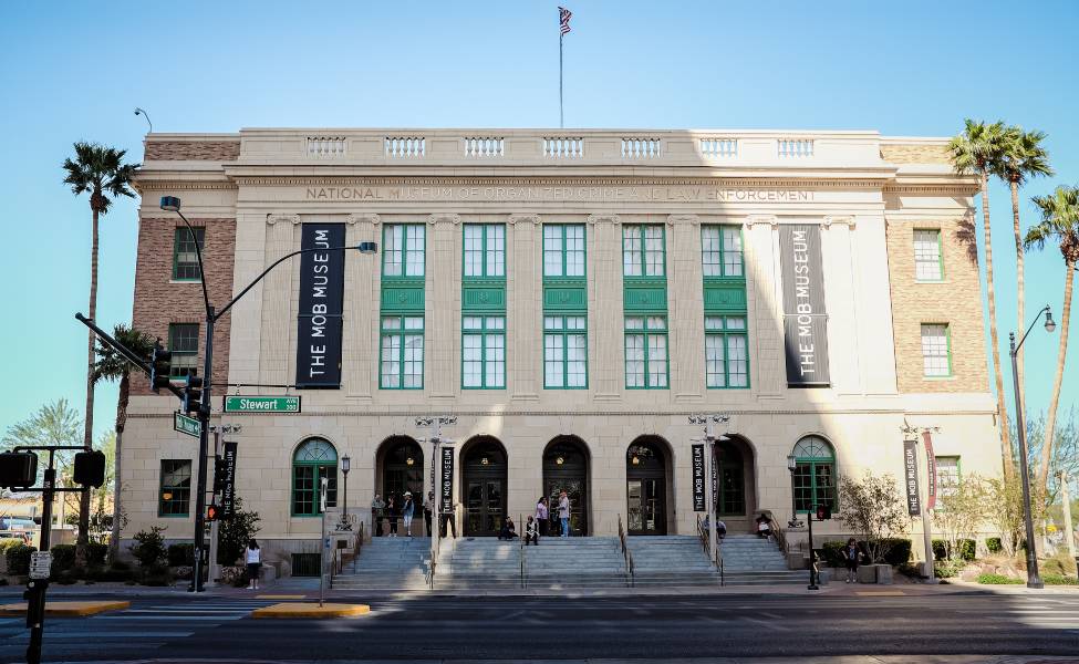 Building of the Mob Museum LV