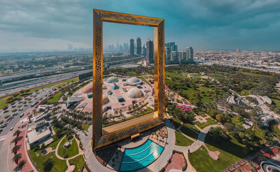 Views of Dubai Frame 