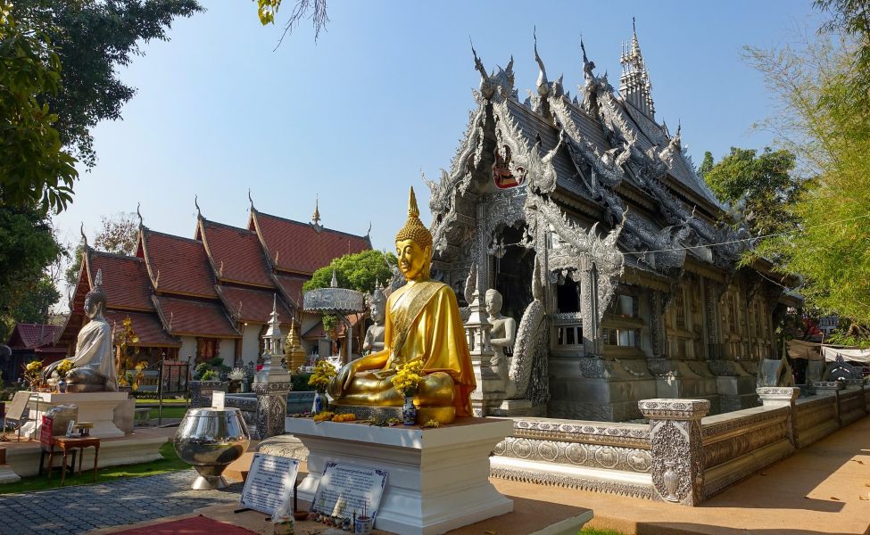 Hram u gradu Chiang Mai na Tajlandu