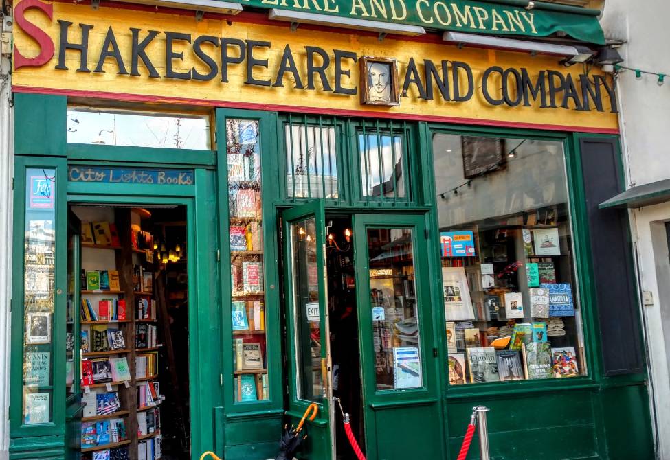 Famous Parisian Bookstore 