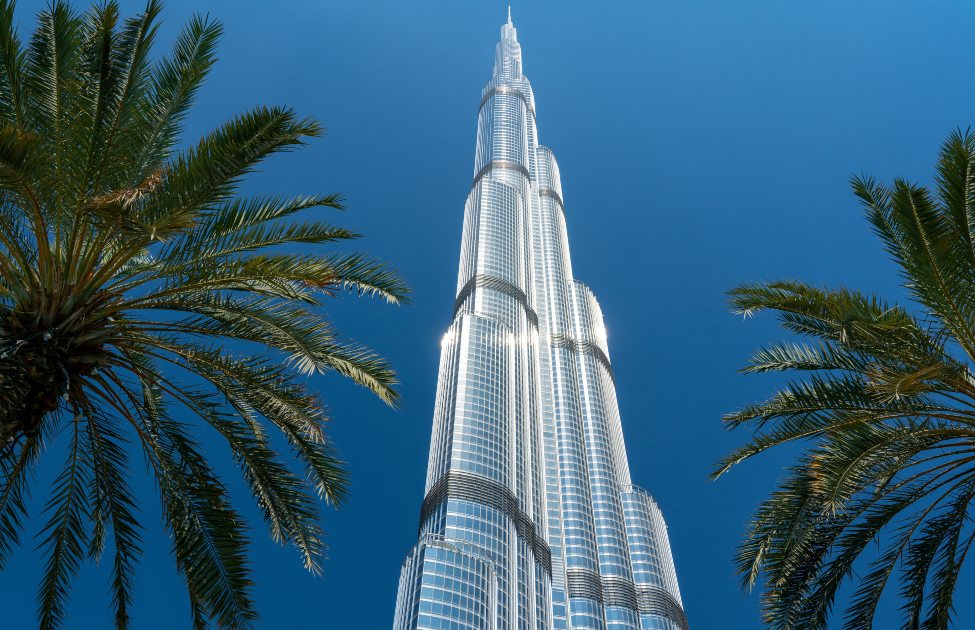 Base view of Burj Khalifa 