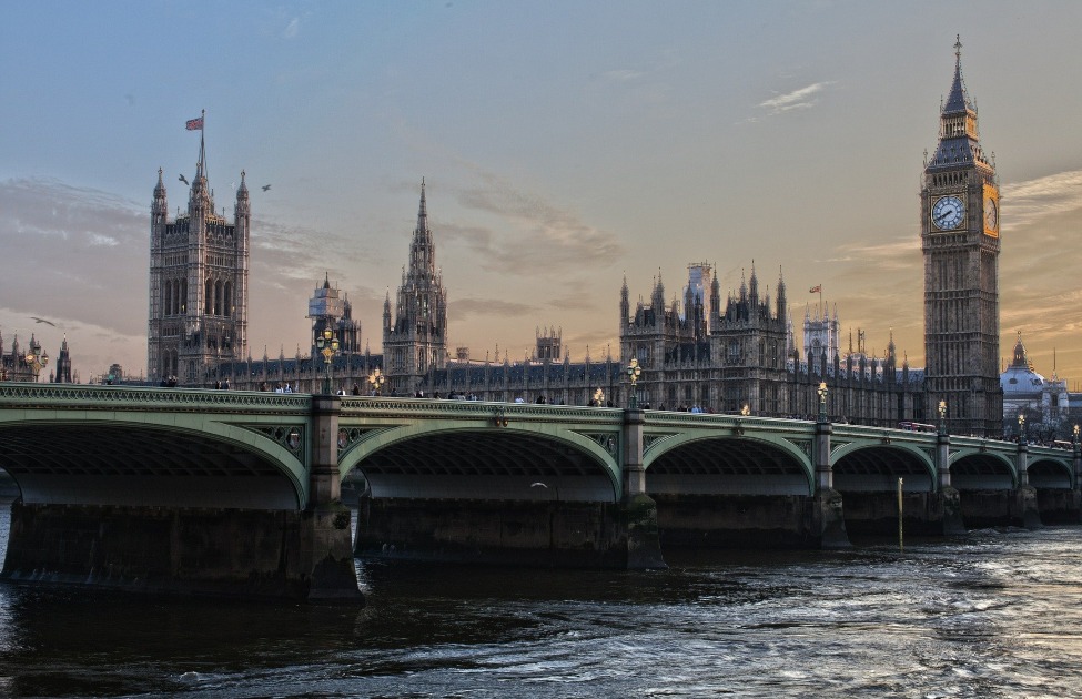  Palace of Westminster in London 