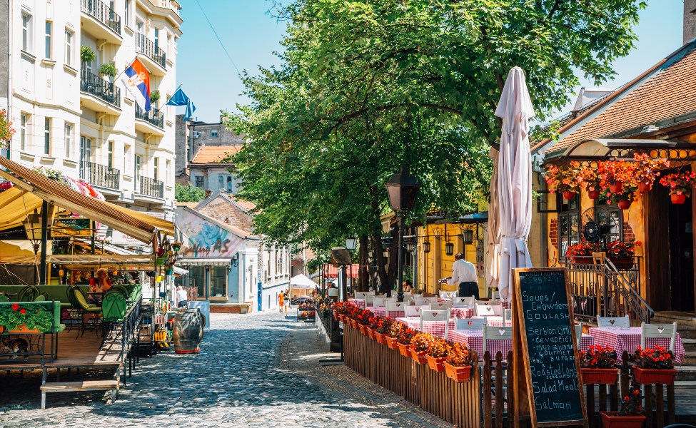 Deo Skadarlije u Beogradu 