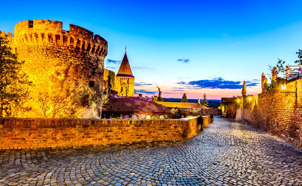 Part of a Belgrade fortress 