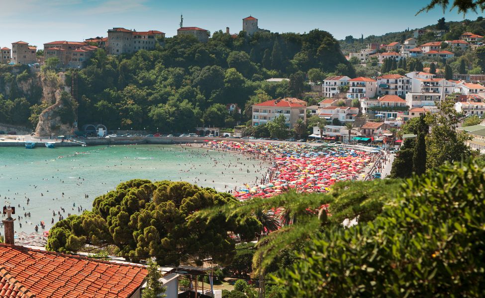 Beach in Ulcinj 