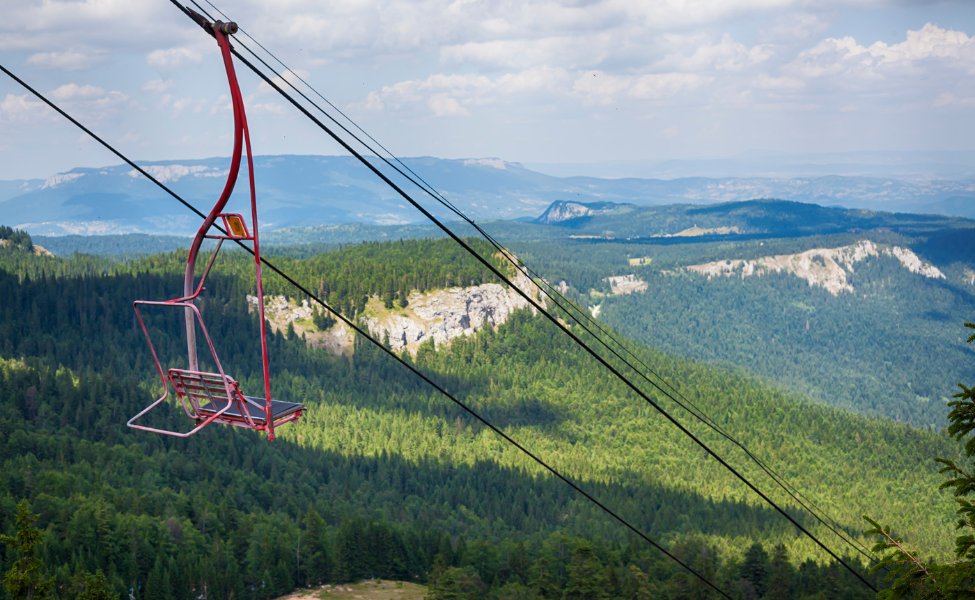 Sky cable car on Jahorina 