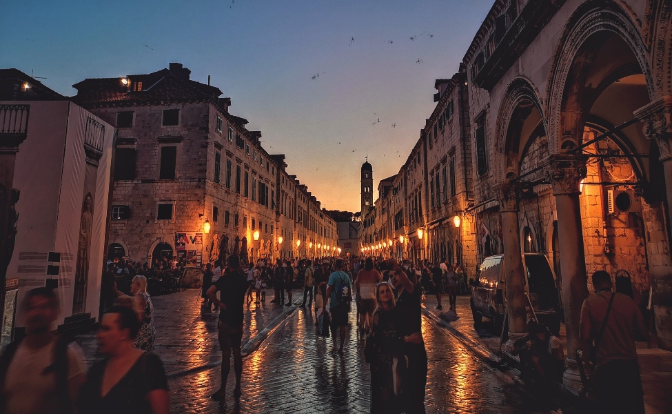 Dubrovnik at night