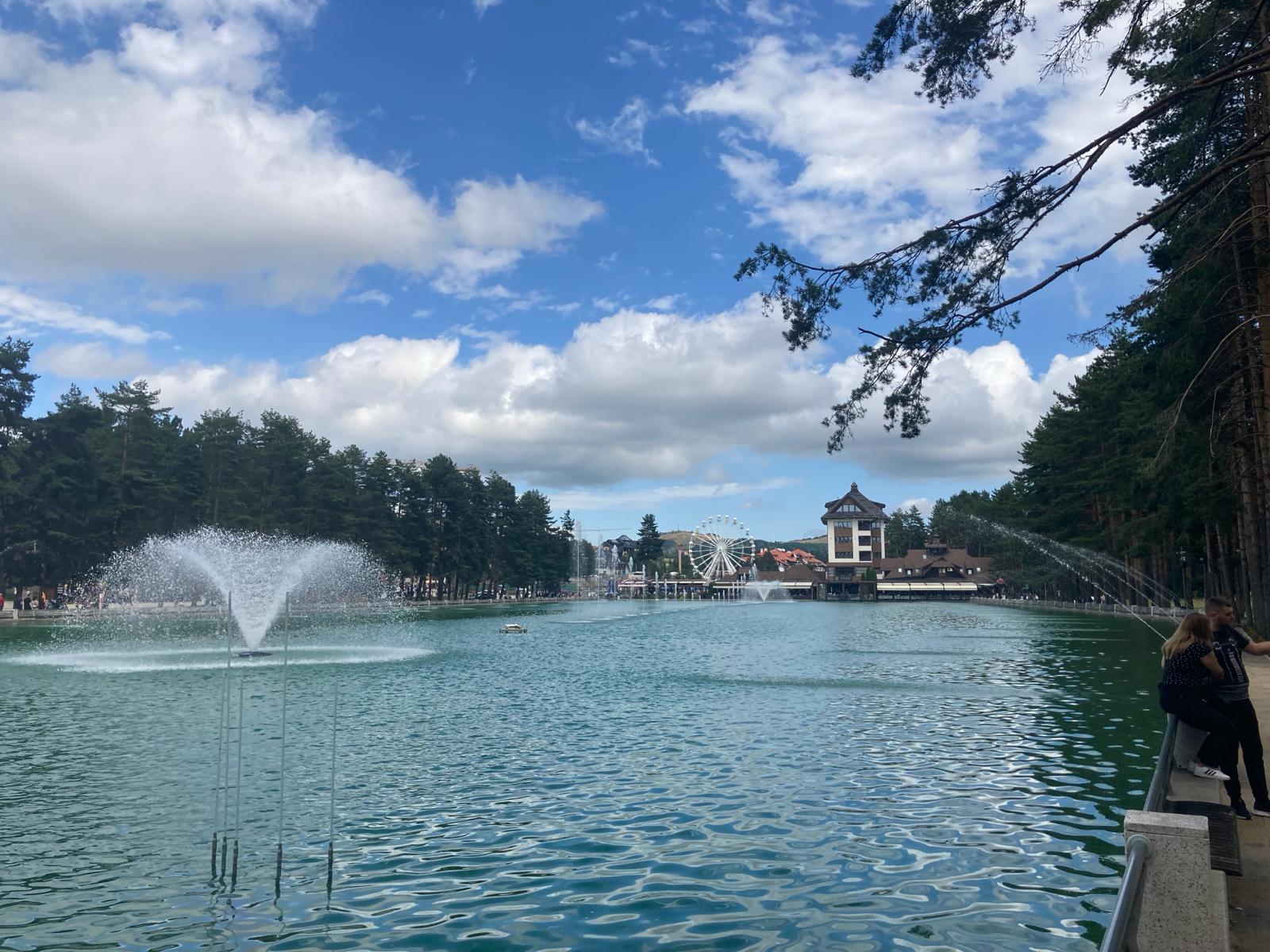 Zlatibor jezero u centru